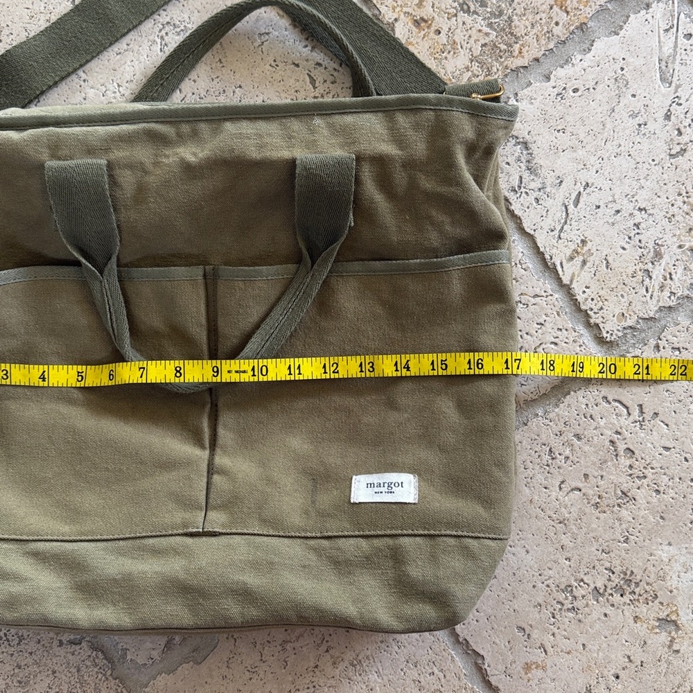 Margo Bianca satchel canvas messenger bag. - Picture 5 of 9